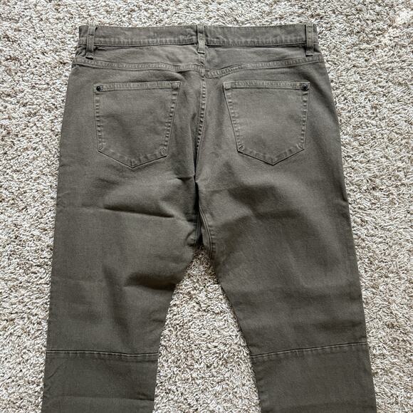 Proof Rover Pants Men’s Size 33x30 Brown Slim Huckberry Stretch Canvas Gusseted - Picture 7 of 8